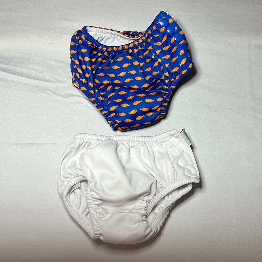 Bundle of 2 Reusable Swim Diapers - Multiple Sizes